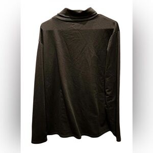 COOFANDY Men's Black Sweater turtle neck long sleeve XL